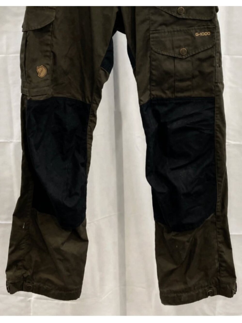 Fjallraven Vida Pro Trousers Pants Men's EU 44 US 29 Dark Olive Black 81760R - Picture 3 of 8